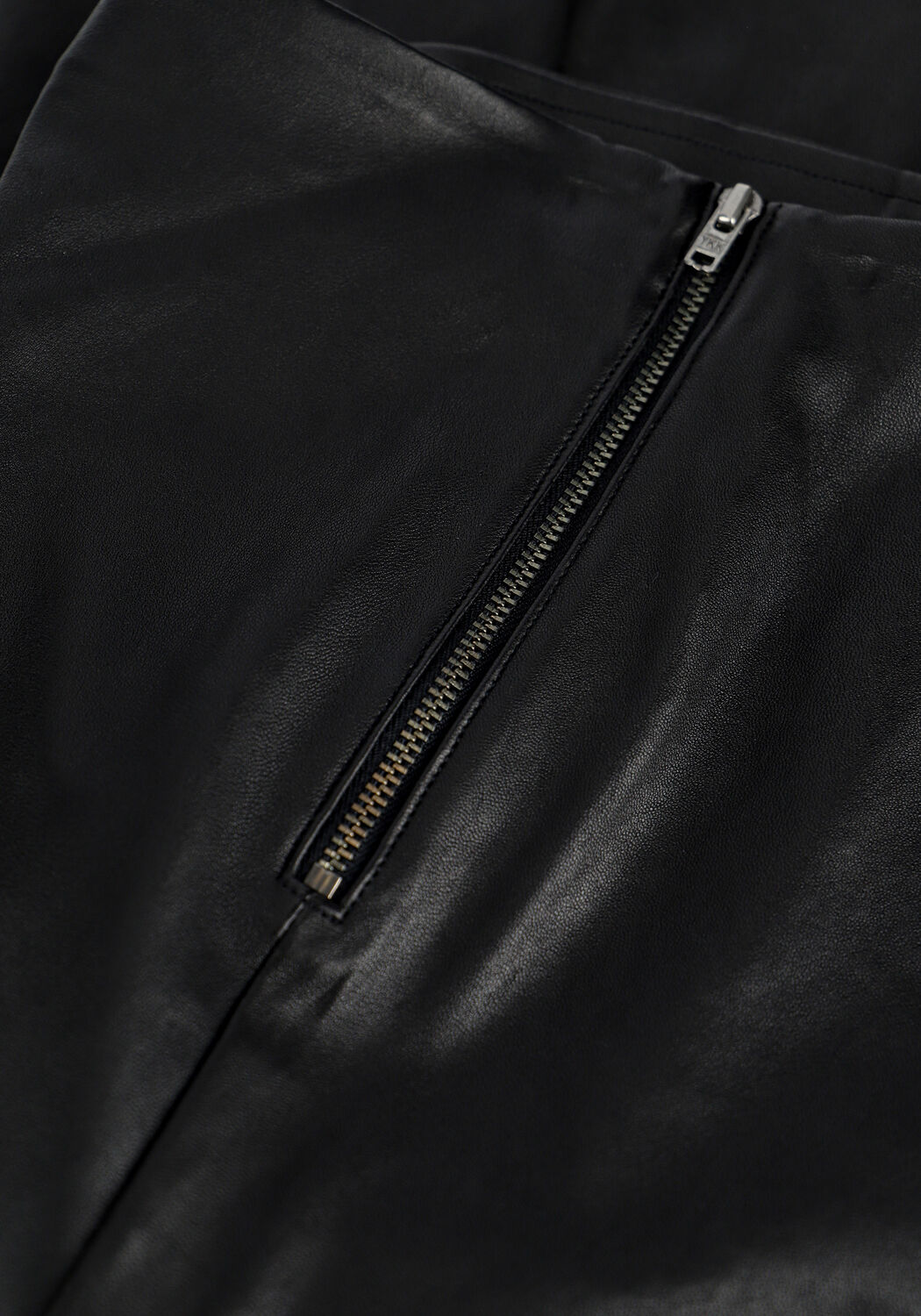 Zwarte Y.A.S. Legging YASZEBA STRETCH LEATHER LEGGING - large
