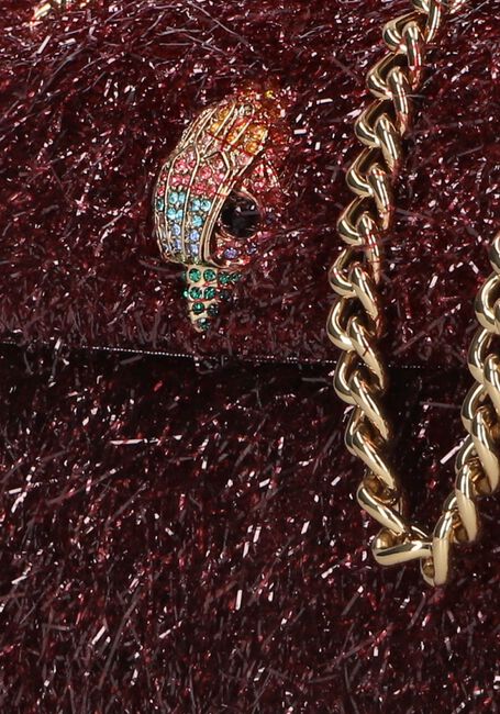 Rode KURT GEIGER LONDON Schoudertas MINI KENSINGTON TINSEL Rode KURT GEIGER LONDON Schoudertas MINI KENSINGTON TINSEL - large
