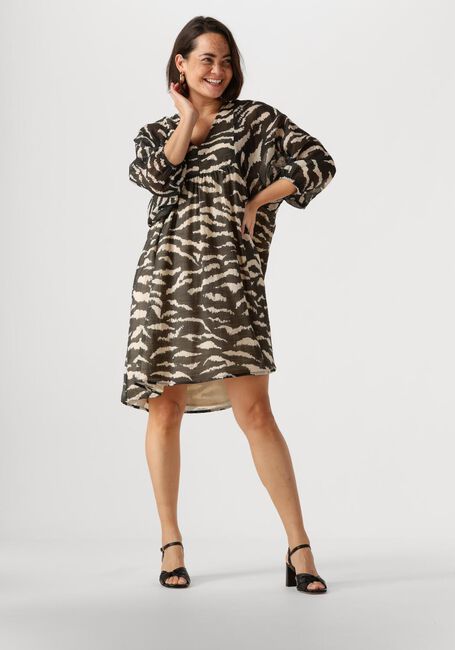 BY-BAR Mini robe PHILOU ZEBRA DRESS en noir - large