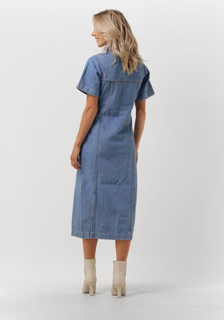 ENVII Robe midi ENMASS SS DRESS 6863 en bleu - large
