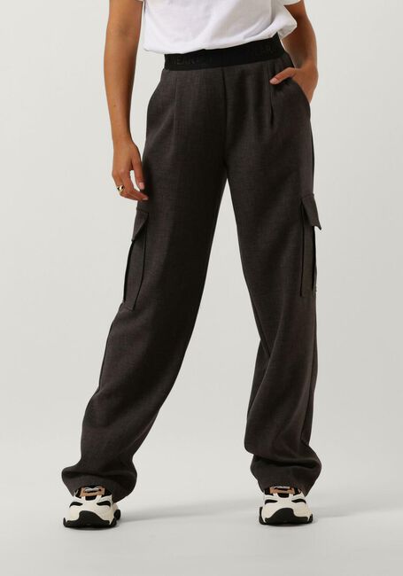 ACCESS Pantalon cargo PLEATED CARGO PANTS Anthracite - large