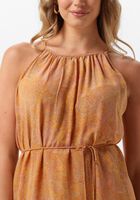 SISSEL EDELBO Robe midi MERIDA SILK STRAP DRESS en beige