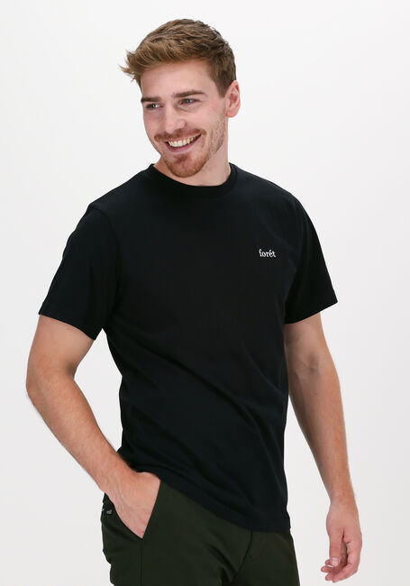 Zwarte FORÉT T-shirt AIR T-SHIRT - large