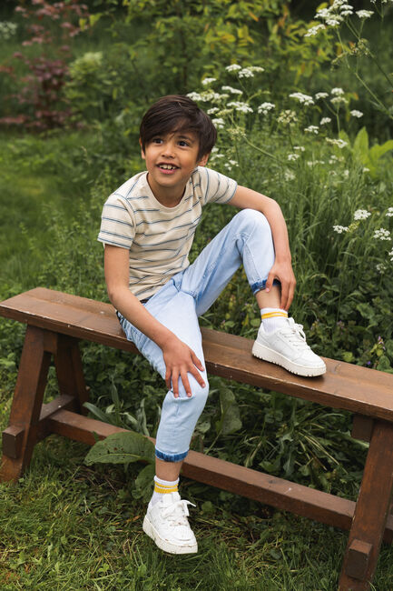 KOKO NOKO Straight leg jeans R50831 Bleu clair - large