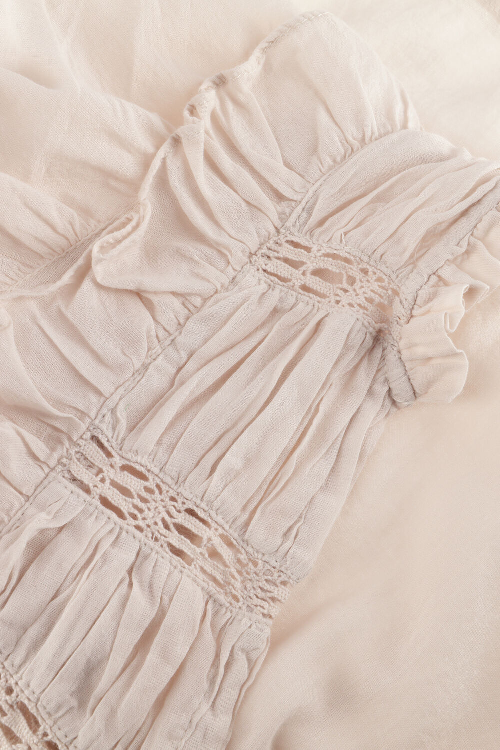 NEO NOIR JAYLA S VOILE TOP Hauts & T-shirts en beige - large