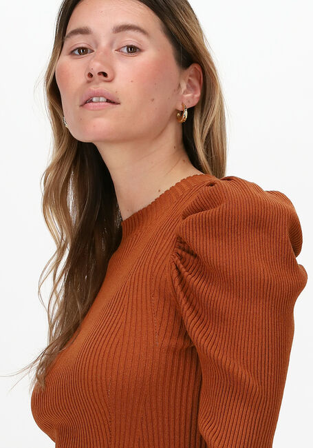 Bruine SECOND FEMALE Coltrui CANILLU KNIT O-NECK - large