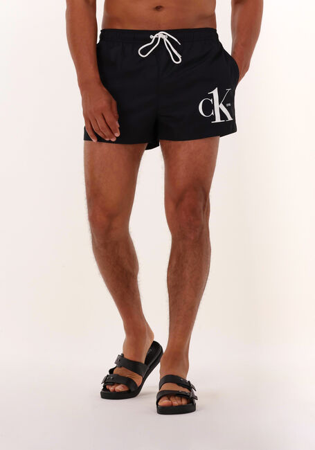 Zwarte CALVIN KLEIN UNDERWEAR Zwembroeken SHORT DRAWSTRING - large