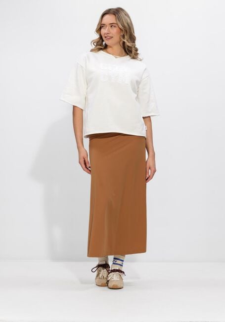 PENN & INK Jupe maxi SKIRT en marron - large