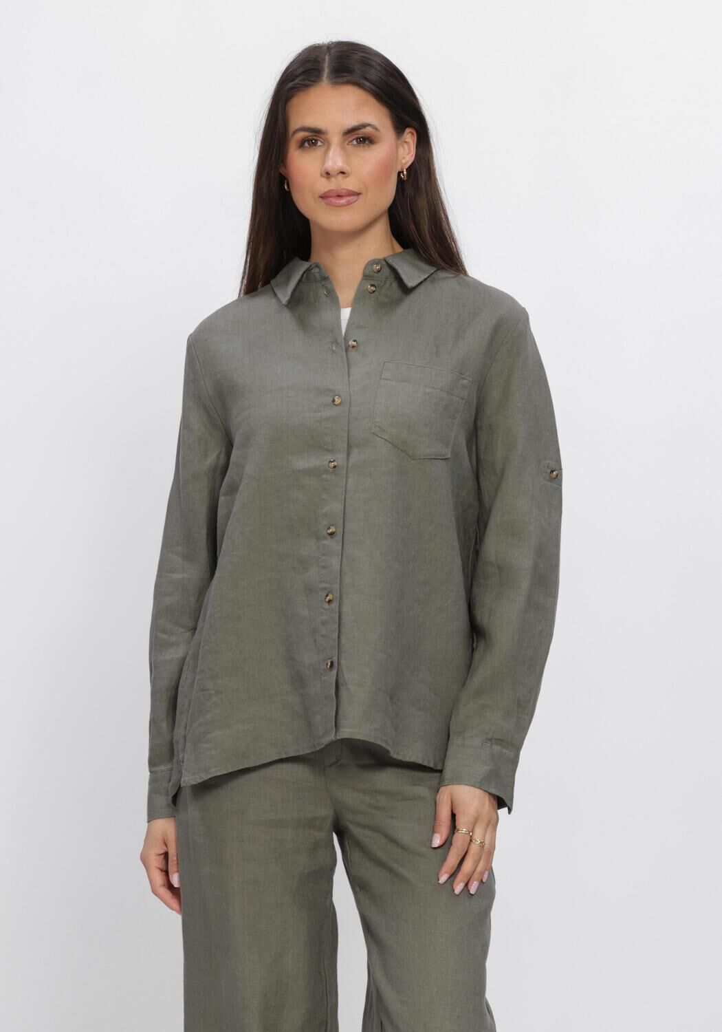 INWEAR DILANAIW CLASSIC SHIRT Blouses en vert - large