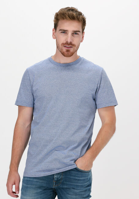 SELECTED HOMME T-shirt NORMANI180 MINI STRIPE en bleu - large