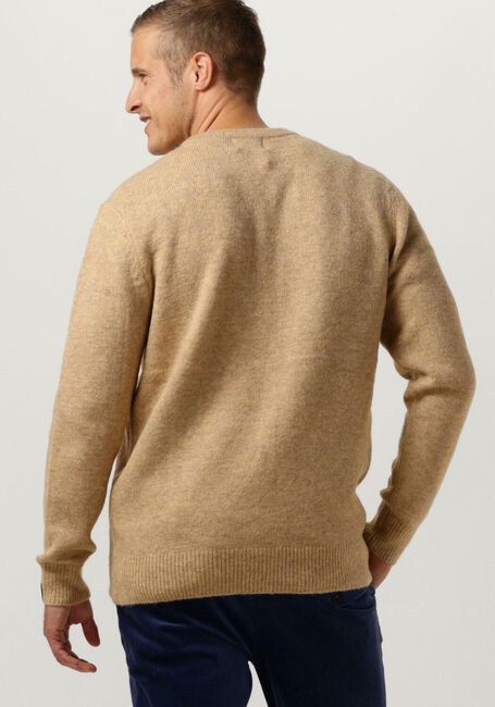 SCOTCH & SODA Pull REGULAR FIT SOFTY-KNIT MELANGE PULL en camel - large