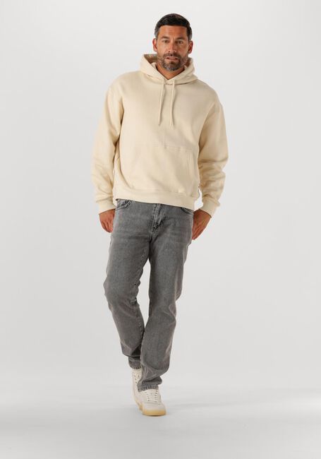 LES DEUX Chandail DANTON HOODIE Écru - large