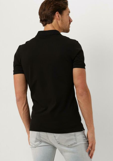 CALVIN KLEIN Polo CK EMBRO BADGE SLIM POLO en noir - large