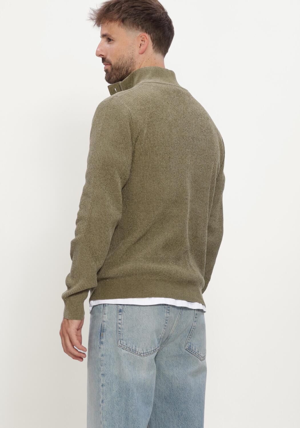 SAINT STEVE Pull LESLEY-S Kaki - large