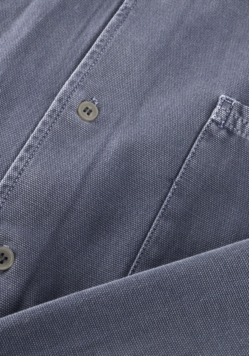 AMERICAN VINTAGE LYCAZ OVERSHIRT Surchemises en bleu - large