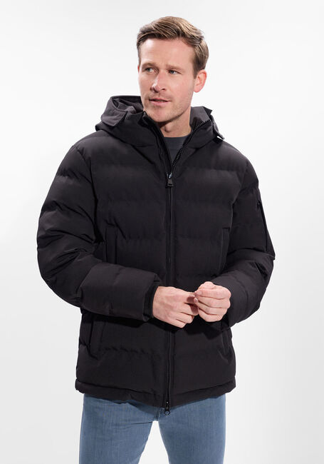 AIRFORCE Veste matelass&eacute; MITCHELL PARKA en noir - large
