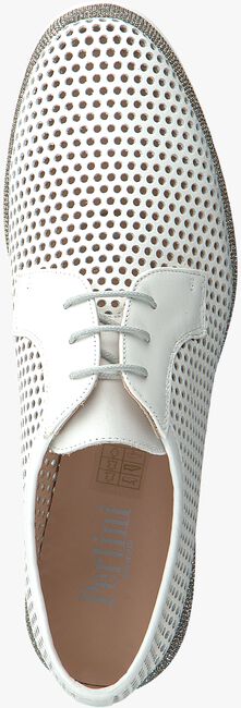 PERTINI Chaussures à lacets 14891 en blanc - large