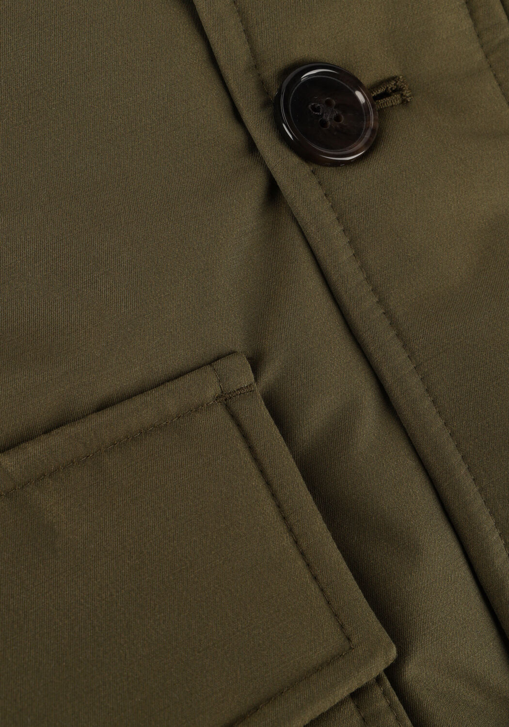 Donkergroene TOMMY HILFIGER Jassen ROCKIE NON FUR DOWN PARKA - large