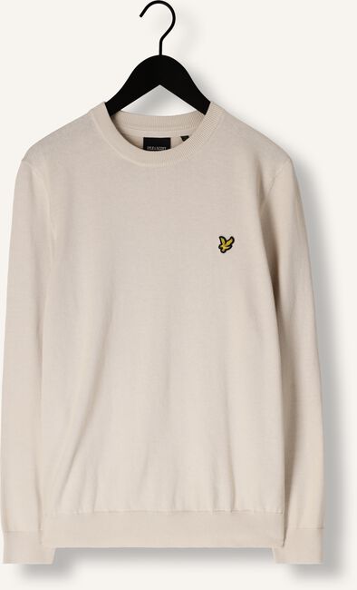Beige LYLE & SCOTT Trui COTTON CREW NECK JUMPER Beige LYLE & SCOTT Trui COTTON CREW NECK JUMPER - large