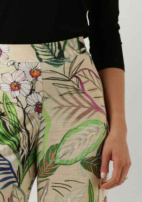 JANSEN AMSTERDAM Pantalon large WB429 PRINTED LONG PANTS Sable - large