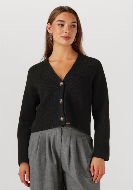 Zwarte EDITED Vest GRS LOGAN CARDIGAN - large