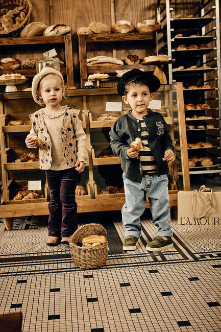 Paarse Z8 Flared broek SHIRLEY Paarse Z8 Flared broek SHIRLEY - large