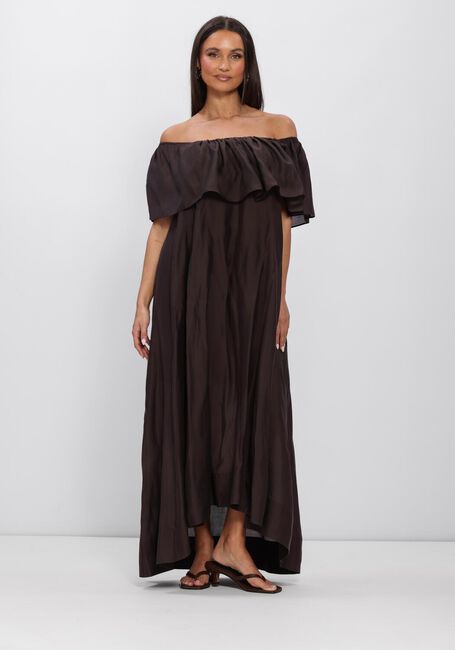 COPENHAGEN MUSE Robe maxi CMMOLLY-DRESS en marron - large