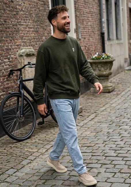 FOR&Eacute;T Chandail PONDER SWEATSHIRT Vert fonc&eacute; - large