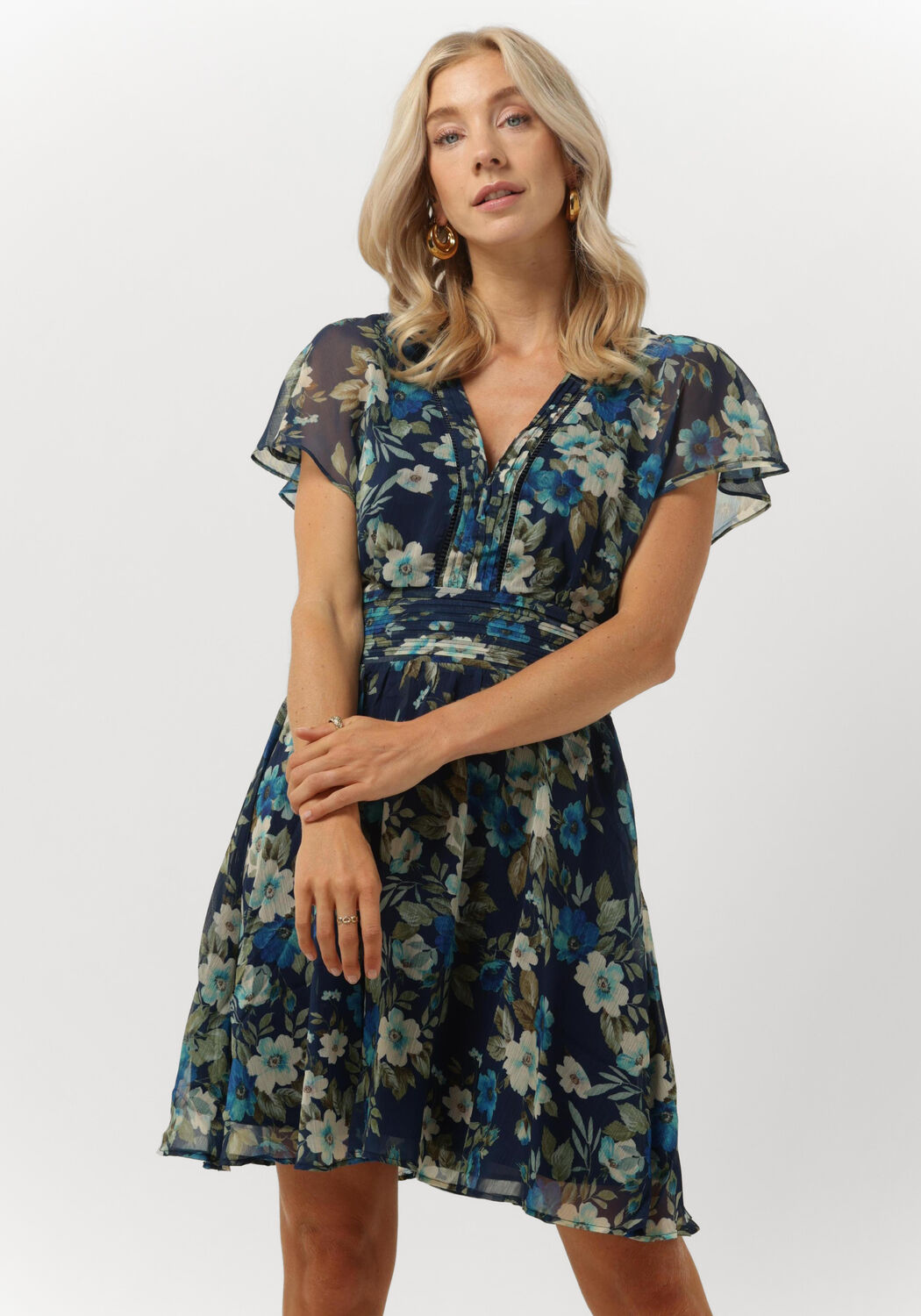 GUESS Mini robe DAHLIA DRESS en bleu Omoda