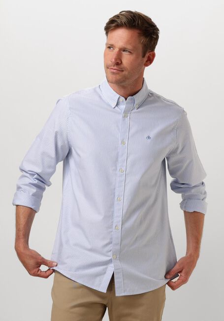 SCOTCH & SODA Chemise décontracté OXFORD STRIPE en bleu - large