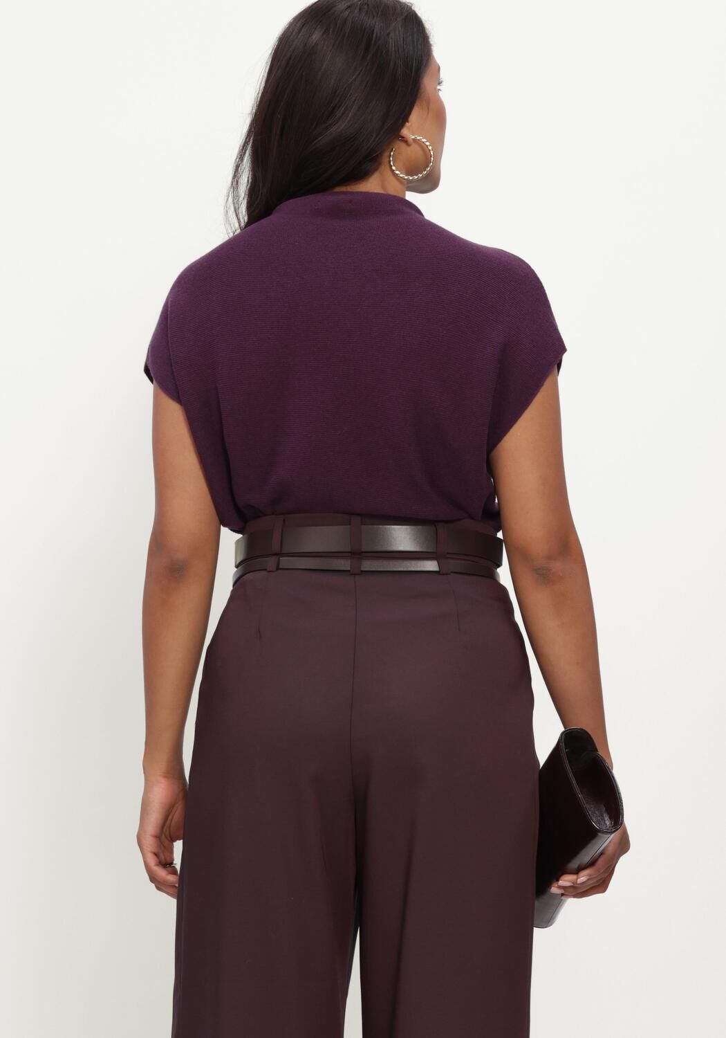 Paarse CAROLINE BISS Top 4204 - large