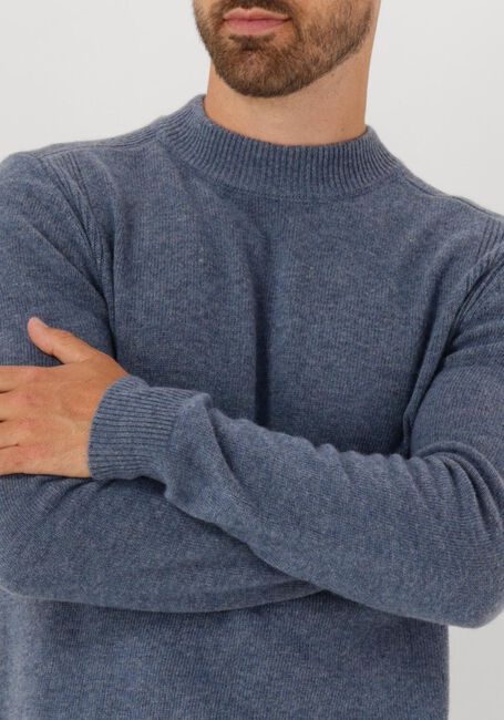 Blauwe ANERKJENDT Trui AKRICO LAMBSWOOL KNIT - large