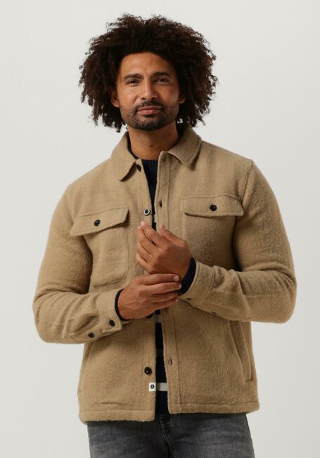 ANERKJENDT Surchemise AKLION BOILED WOOL OVERSHIRT Sable - large