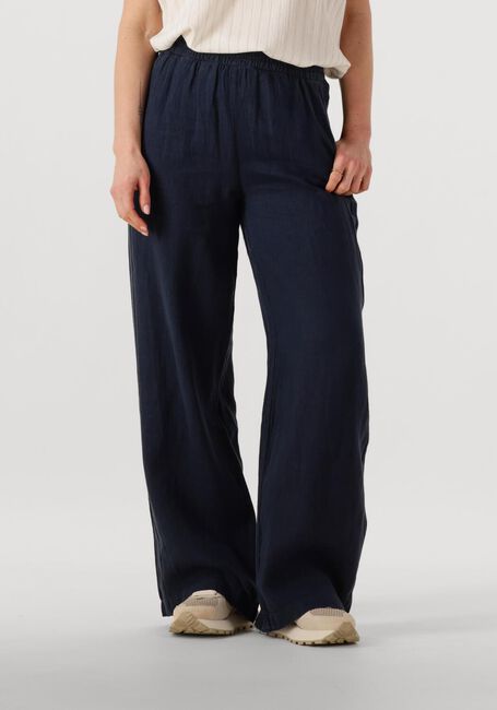 Donkerblauwe BELLAMY Wijde broek BROOKE - large