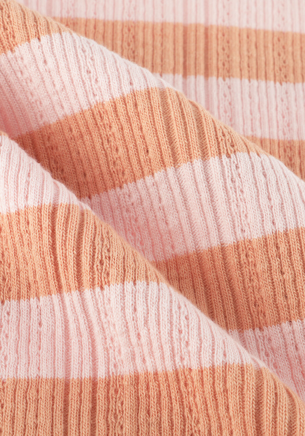 DAILY7 T-shirt T-SHIRT FANCY STRIPE Rose clair - large