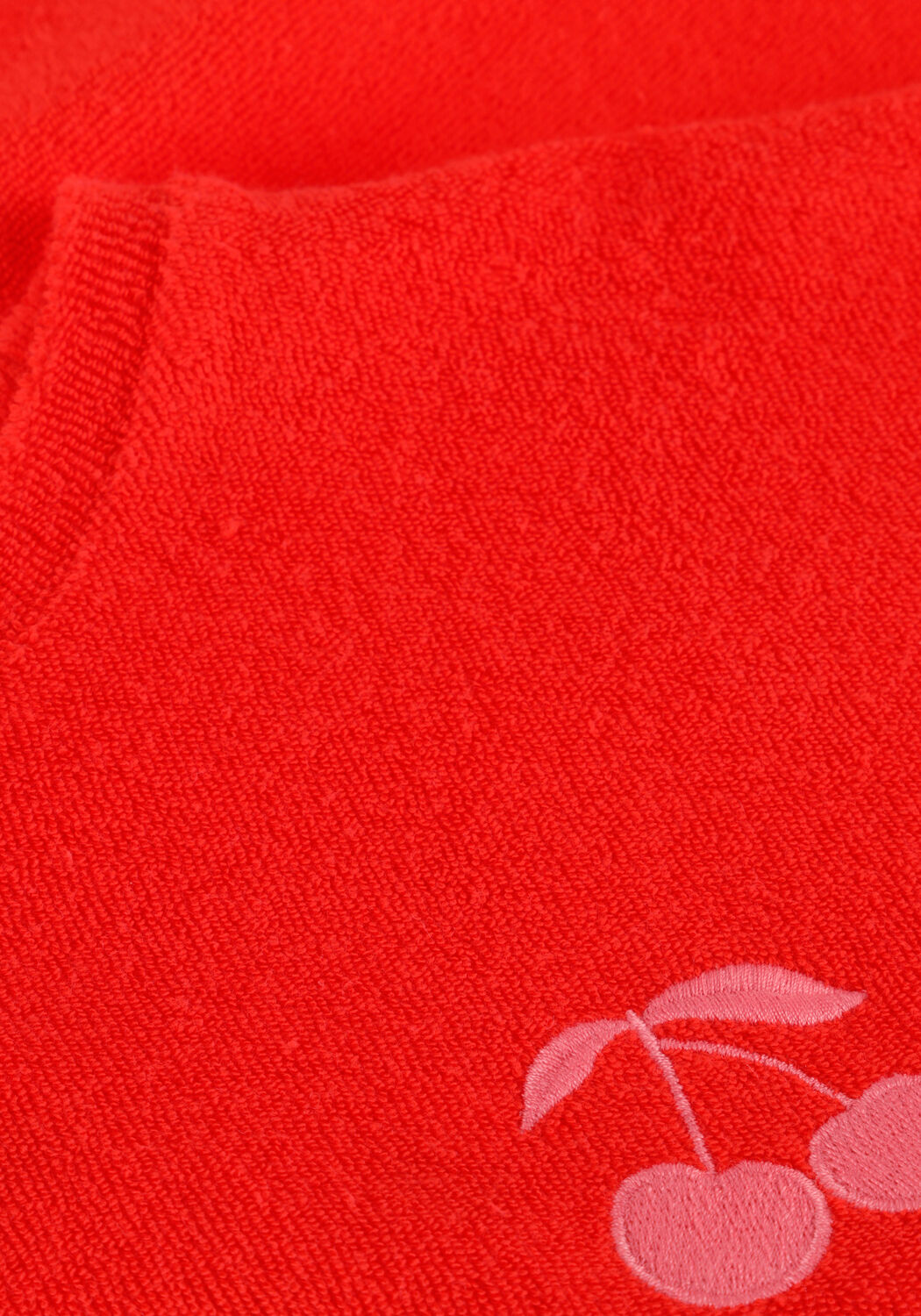 PETIT BLUSH Haut TOWEL TOP CHERRY en rouge - large