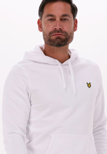 Witte LYLE & SCOTT Sweater PULLOVER HOODIE - large