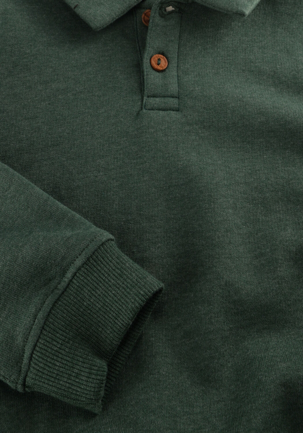 MR.LOUTRE Pull IVAR Vert fonc&eacute; - large