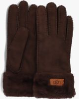 Bruine UGG Handschoenen TURN CUFF GLOVE - medium