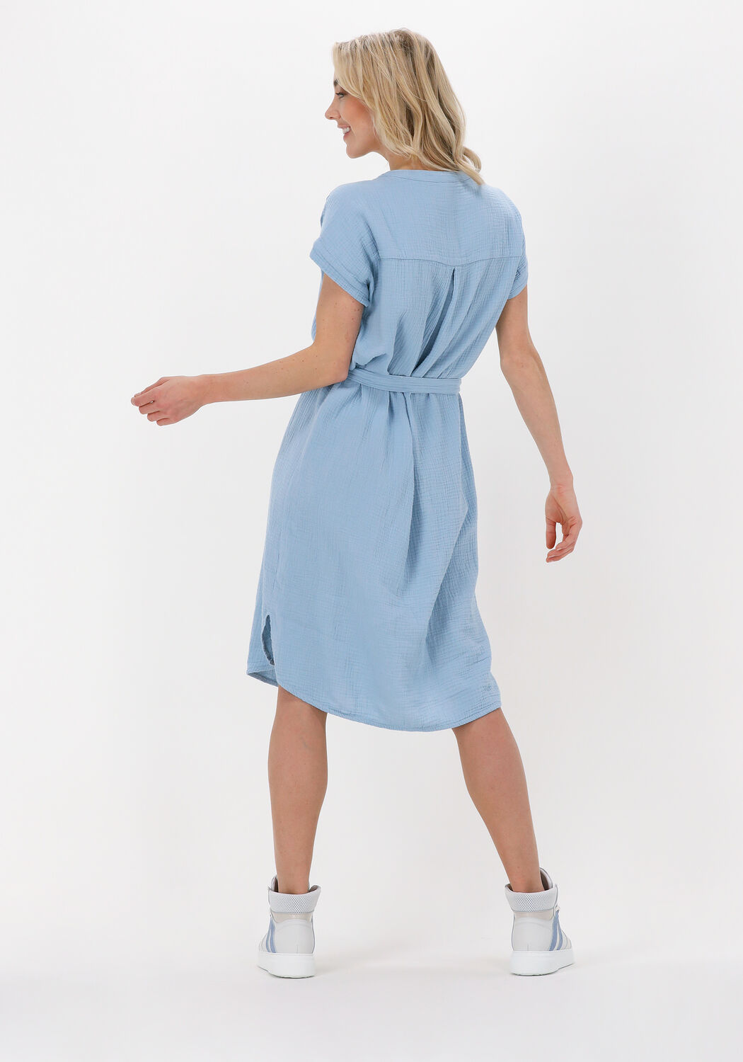 By bar jurk blauw clearance