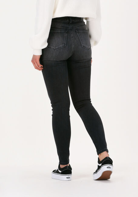 Donkergrijze CALVIN KLEIN Skinny jeans HIGH RISE SUPER SKINNY ANKLE - large