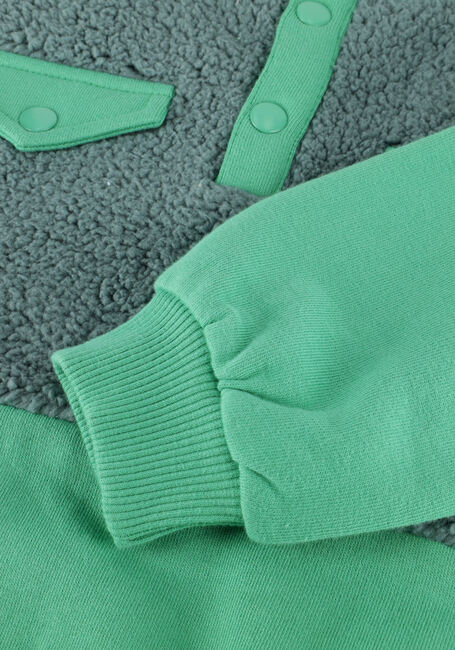 Sproet & Sprout Chandail ANORAK SWEATSHIRT COLOURBLOCK en vert - large