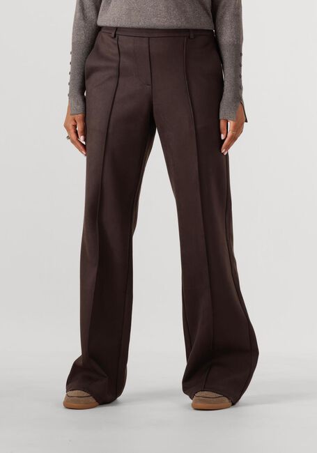 NUKUS Pantalon large JILL PANTS SCUBA en marron - large