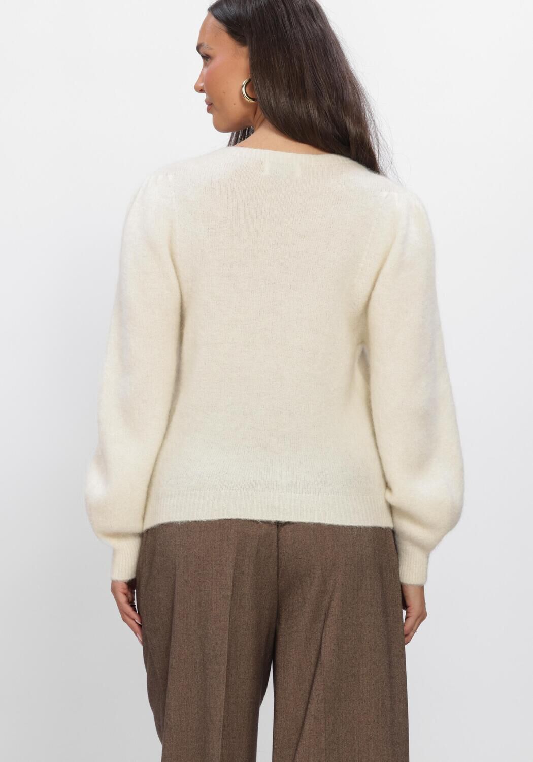 Ecru AAIKO Trui DENIZE WP 389 - large