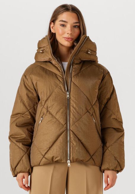 Bronzen BEAUMONT Gewatteerde jas NOWY PUFFER JACKET - large