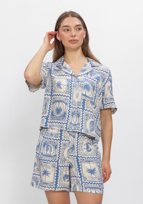 Beige OBJECT  OBJVIMA S/S RE SHIRT - large