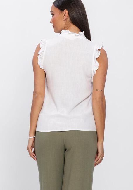 Witte SELECTED WOMEN  SLFVIVA SL SUN RUFFLE TOP - large