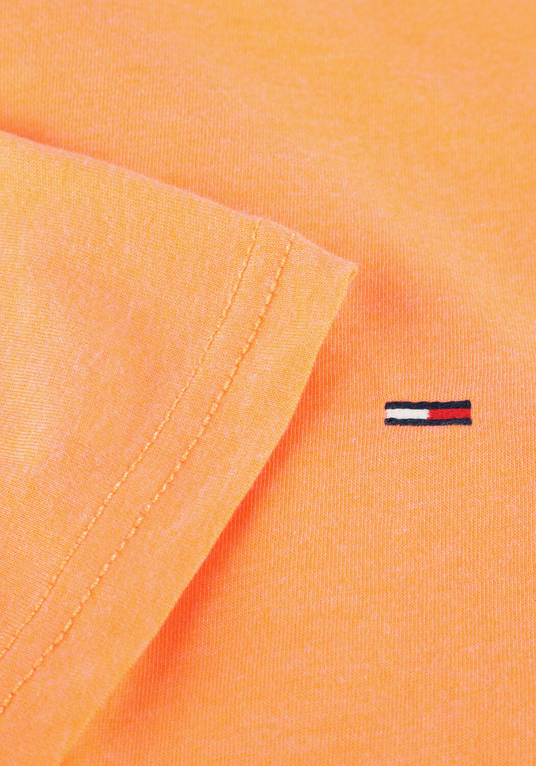 TOMMY JEANS T-shirt TJM XSLIM JASPE HTR TEE EXT en orange - large