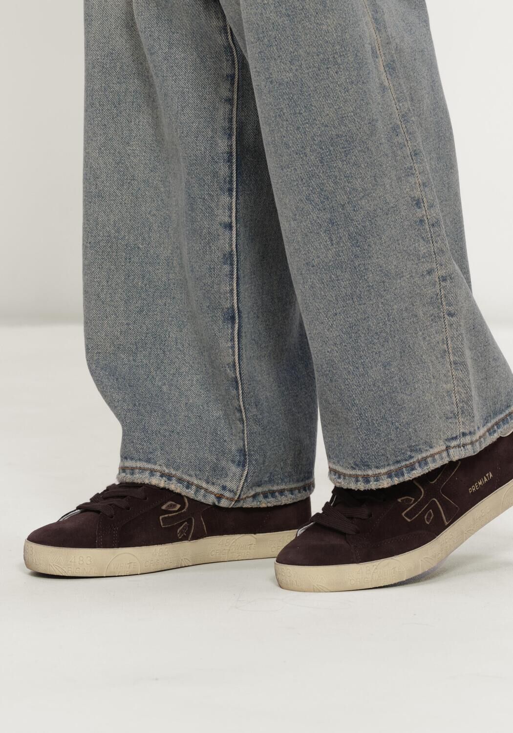 Bruine PREMIATA Sneakers STEVEND - large