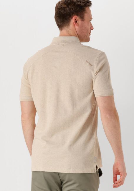 Zand CAST IRON Polo SHORT SLEEVE POLO POPCORN JERSEY MELANGE - large